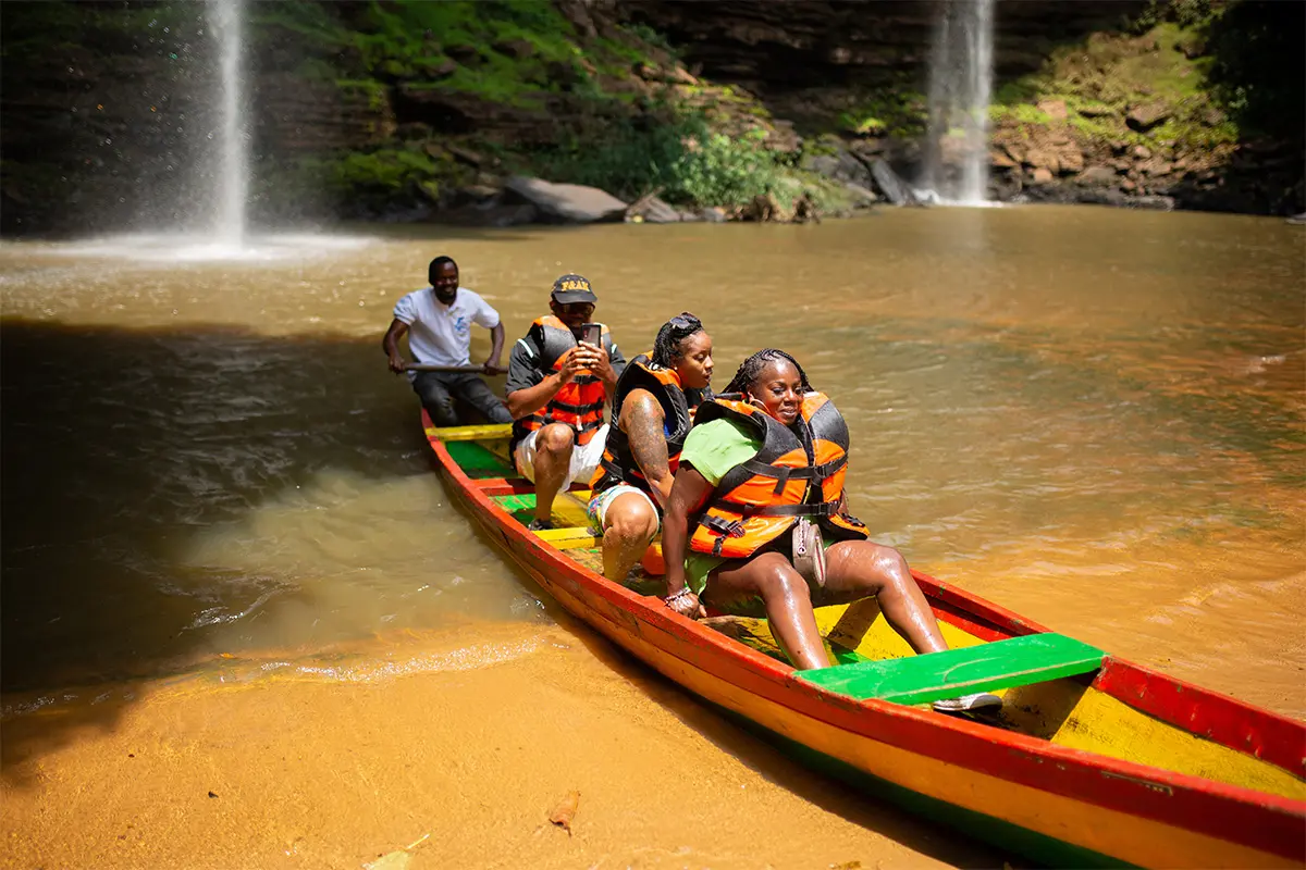 Aburi Botanical Gardens & Boti Falls Day Tour
