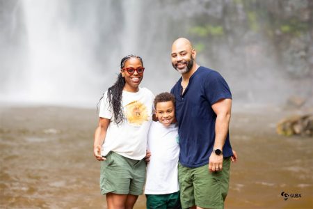 Family time in Ghana